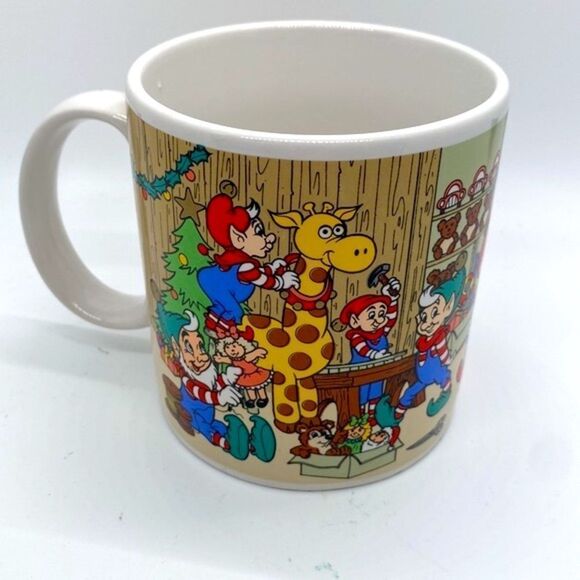 Vintage Applause Rudolph the Red Nosed Reindeer 50th Anniversary Mug 1980's - Picture 4 of 7